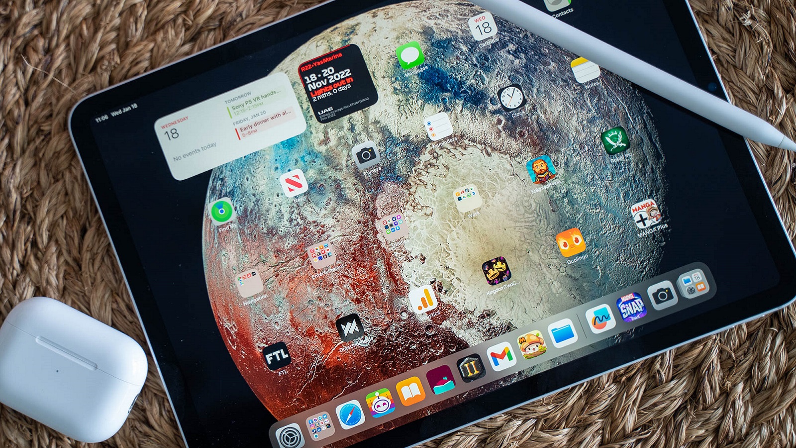تبلت اپل iPad pro 4rd 2022 wifi 11 inch